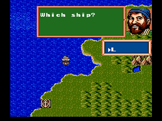 Uncharted Waters New Horizons screenshot 3 for Sega Genesis